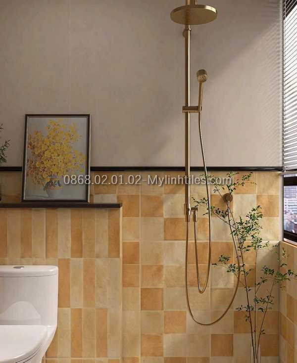 Cách phối gạch ốp tường 40x80