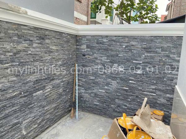 Đá ốp tường trang trí 10x50 tự nhiên 