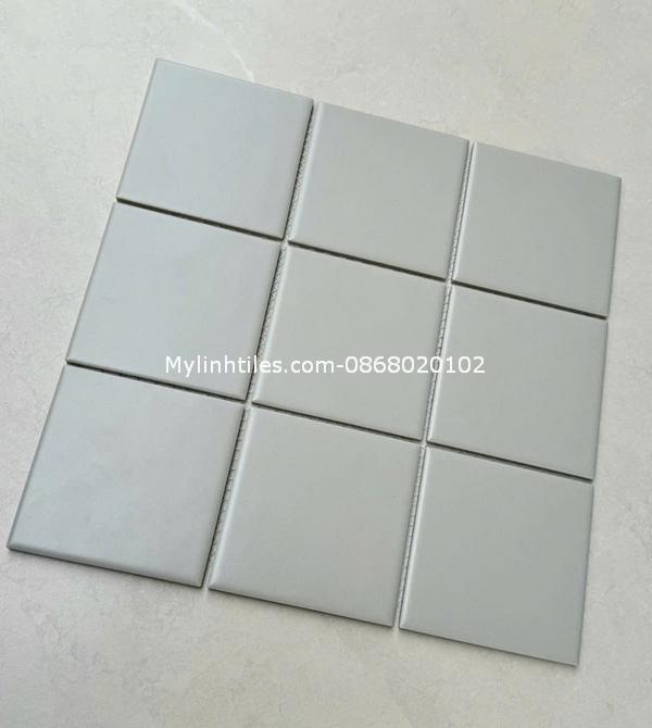 Gạch 10x10 màu trắng hiện đại