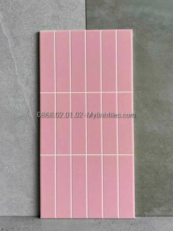 Gạch 30x60 màu hồng pastel
