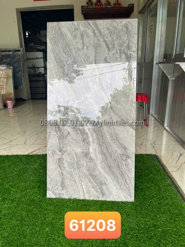 Gạch 60x120 màu xám nhũ vàng 