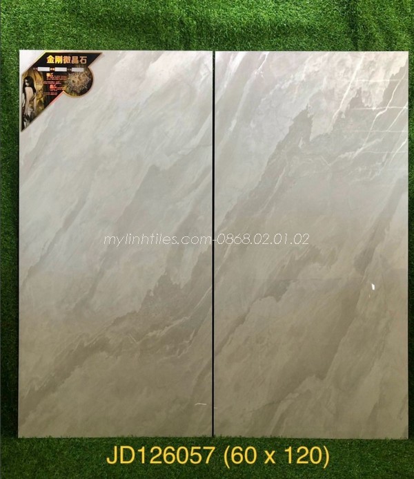 Gạch 60x120 Trung Quốc đá granite bóng kiếng màu ghi cao cấp