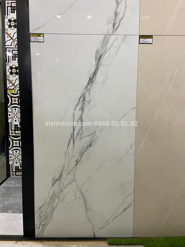 Gạch Ấn Độ 800x1600 ốp toilet
