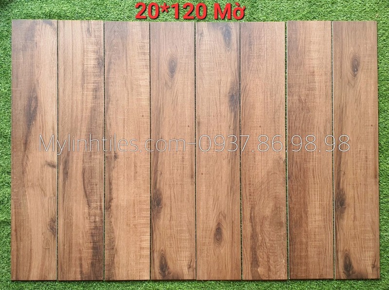 Gạch gỗ giả cổ 20x120 Ấn Độ