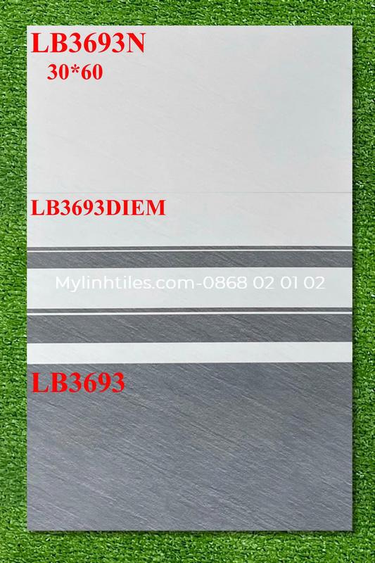 Gạch lát nền màu xám nhạt 30x60 giá rẻ LB3693