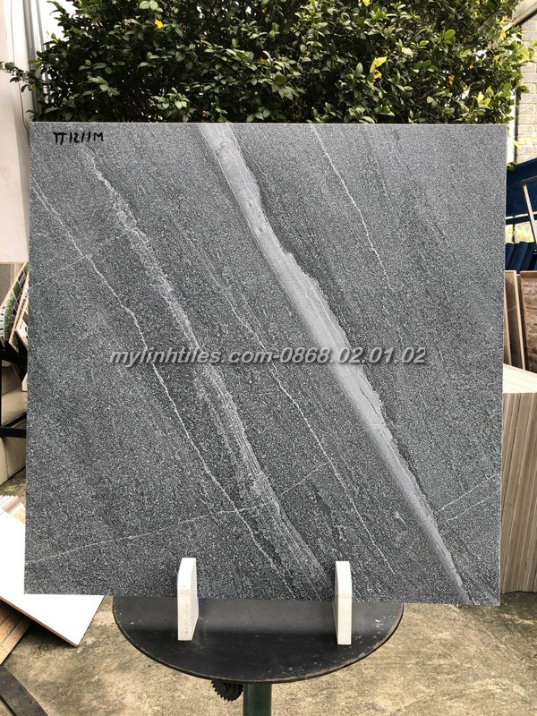Gạch màu xám xi măng 60x60 vân đá TPHCM
