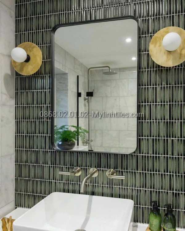 Gạch mosaic ốp nhà tắm