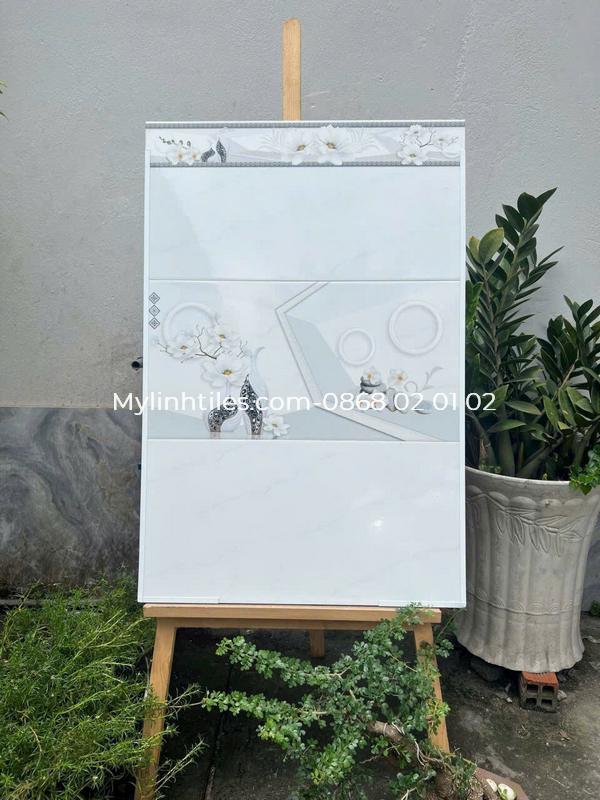 Gạch ốp tường 30x60 phong cách Á Đông