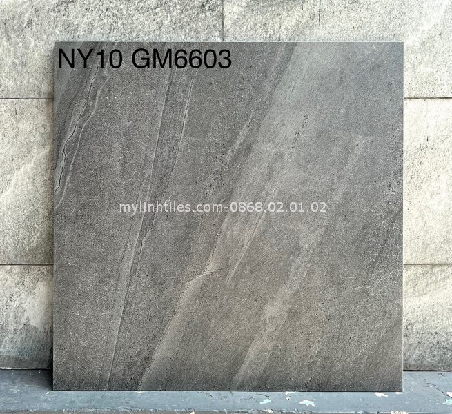 Gạch vân đá màu xi măng 600x600 Mỹ Đức NY10GM6603