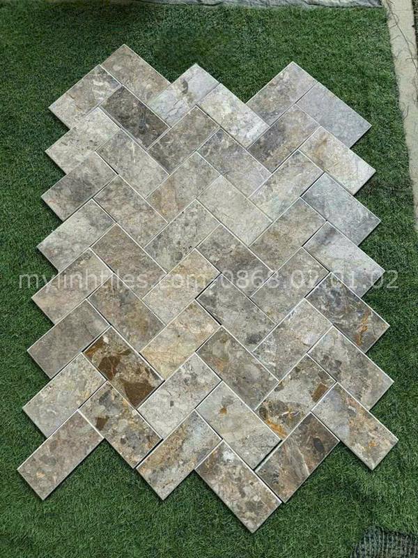 Mẫu đá ốp tường ngoài trời vân marble