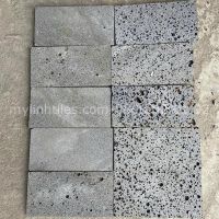 Đá ong xám 10x20 ốp tường tự nhiên