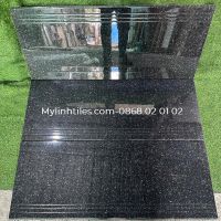 Gạch cầu thang 47x120 đá granite đen cao cấp