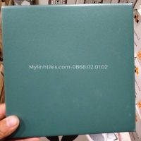 Gạch bông 20x20 lát nền màu xanh mờ