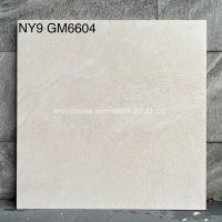 Gạch màu kem đá mờ 600x600 lót nền NY9GM6604
