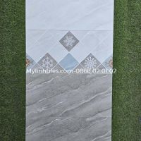 Gạch ốp tường 30x60 men mờ vân đá màu xám hiện đại